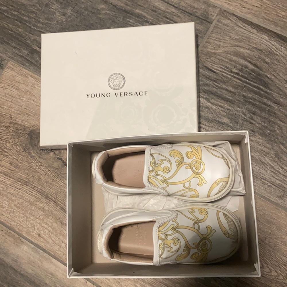 Versace baby shoes